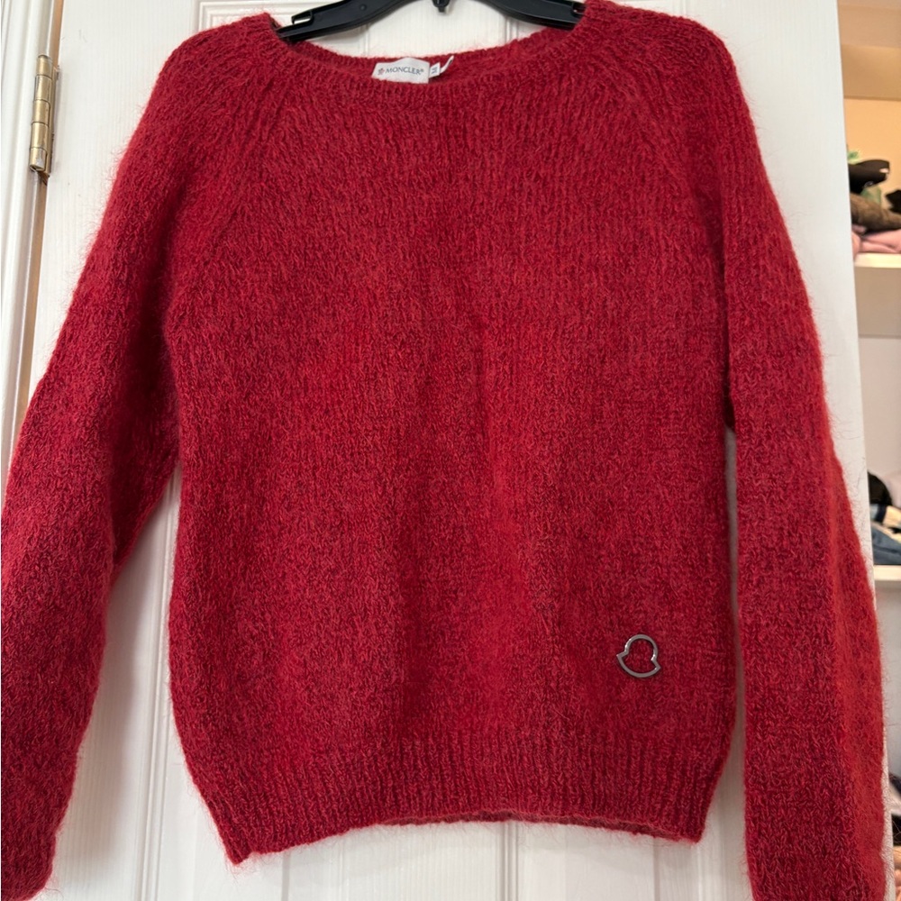 Moncler red sweater